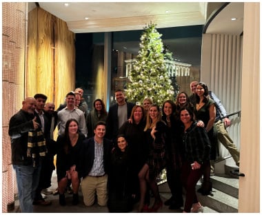 SM CRE team members at a company gathering