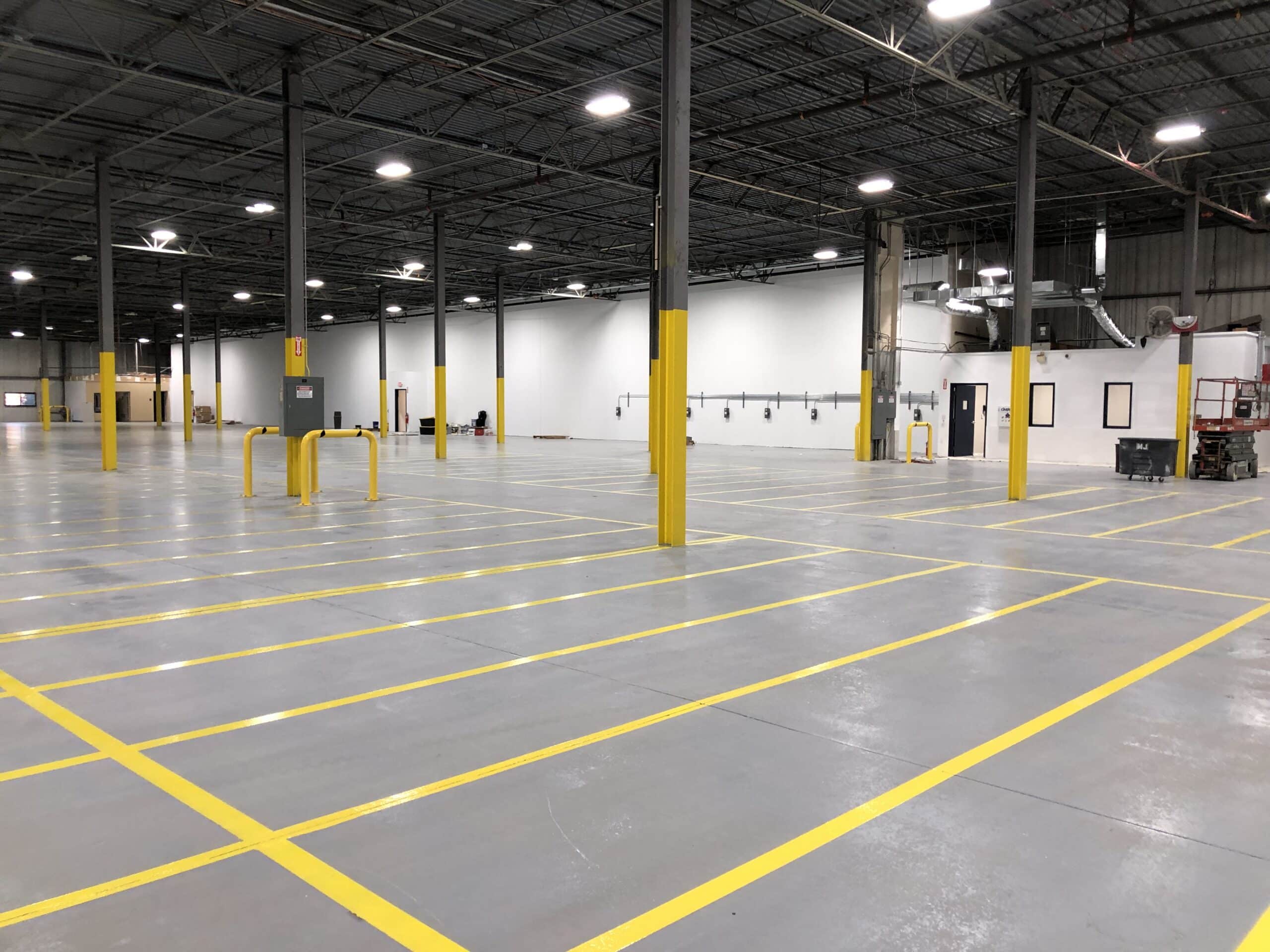 Completed industrial project in Attleboro, Massachusetts